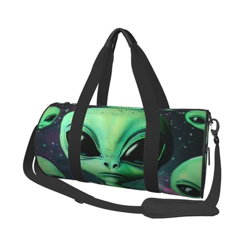 Green alien �v�����g�X�|�[�c�W���o�b�O �����Y ���f�B�[�X �܂肽���ݎ� �_�b�t���o�b�O �L�����[�I���E�B�[�N�G���_�[�o�b�O ���s�X�|�[�c�p