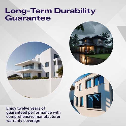 Image of Birla Opus One True Life Luxury Exterior Emulsion Paint (10L, White Colour, Rich Sheen Finish)-All Weather Protection with UV Resistant Pigments-For Outside /Outdoor walls of Home, Office