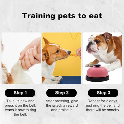 Trainingsglocken für Haustiere,Hund Türklingel,Türklingeln für Töpfchenkommunikation,Hundeglocke mit Pfotenabdruck Button,Katzenklingel Hundeklingel für Haustiere Töpfchentraining Kommunikationsgerät