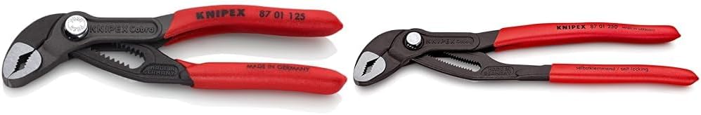 KNIPEX Cobra Water Pump Pliers 10-Inch Bundle