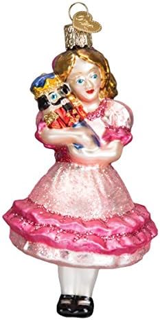 OWC Clara Glass Christmas Ornament