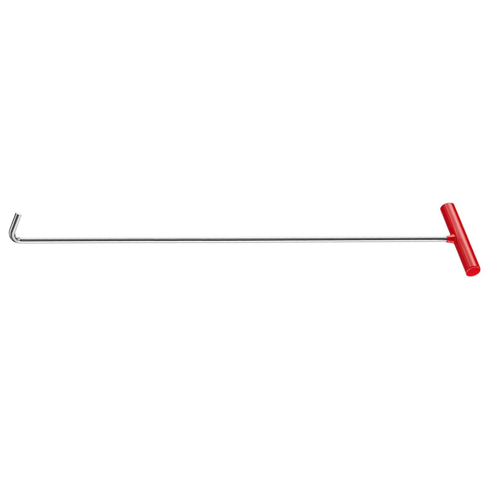 Pxzh Industrial Strength 8Mm Manhole Hook With Nonslip Grip Ideal For Contractors And Home Use Opening Heavy Drain Covers Manhole Cover Puller