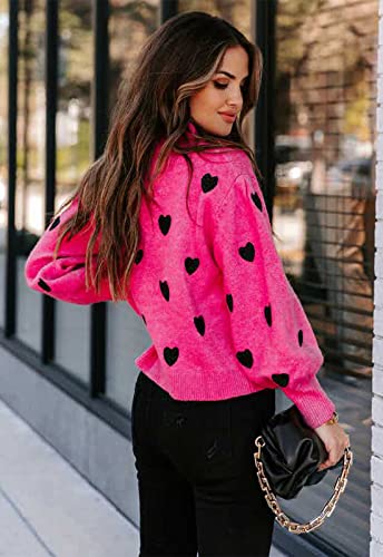 Image of ANCAPELION Women's V Neck Sweater Pullover Leopard Long Sleeve Basic Color Block Jumper Casual Knitted Tops