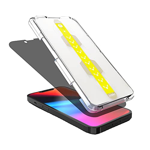 Amzer Privacy Screen Protector Designed For Iphone 13 Pro Max Tempered Glass With Easy Install Kit (Pack Of 2) #TOP3