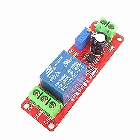 NE555 DC 12V Timer Delay Relay Shield Module Timer Switch Adjustable Controller Module 0 to 10 second (B0B88K8PRW) Amazon Price History, Amazon Price Tracker