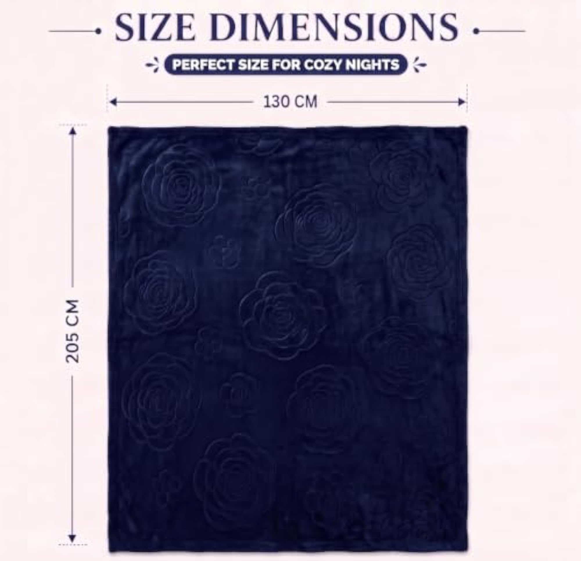 280 GSM Micromink Blanket, Premium Soft Warm Cozy Blanket