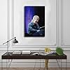 ahnld Musik - Don Airey - Handsignierte 12x20 Cm Fotografie - Deep Purple - COA Canvas Poster Bedroom Decor Landscape Office Room Decor Gift 12x18inch(30x45cm) #2