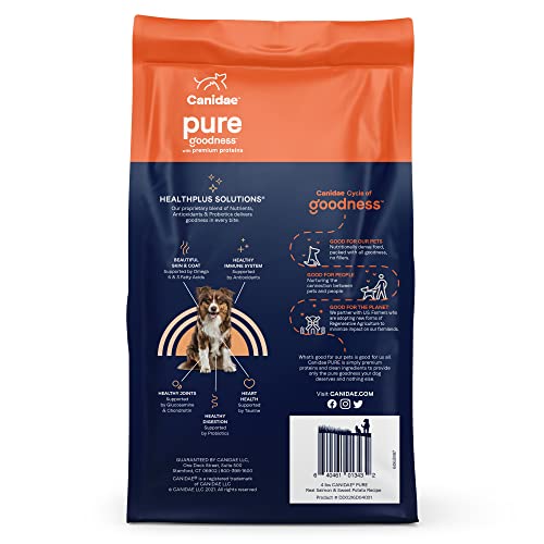 Canidae PURE Limited Ingredient Premium Adult Dry Dog Food, Salmon and Sweet Potato Recipe, 22 Pounds, Grain Free - Image 4