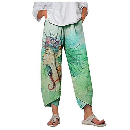 AMDOLE Tumblr Hose Damen Elastische Lange...