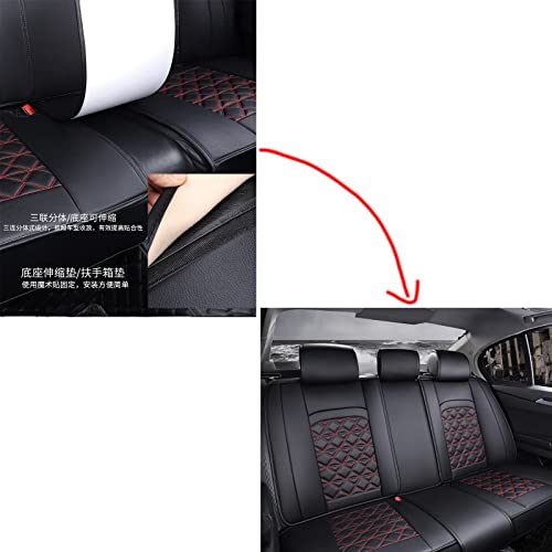 Cungko Coprisedili per Auto 5 posti in Pelle per