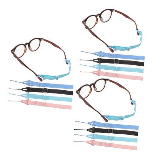 Lanière élastique pour lunettes de soleil cordon flottant adulte lot de 12