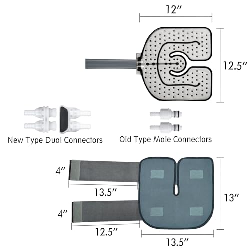 Image of NEHOO Knee Pad with Outer Wrap, Replacement Pad for Cold Therapy System, Attachment for Ice Therapy Machine