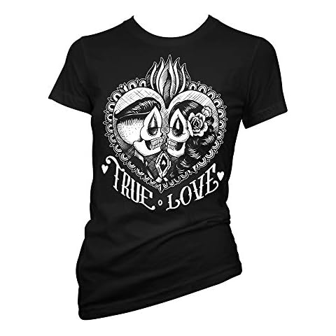 cartel ink True Love Women's T-Shirt (Large) Black Cover