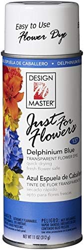 Design Master 137 Just for Flowers Spray Dye, Delphinium Blue