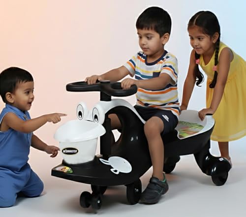 Image of Wishmaster Swing Magic Panda Car for Kids, Twister Ride on, Non Battery Operated Baby Push Rider Without Music & Light | Self-Balancing Twist Steering | Age 2-8 Years