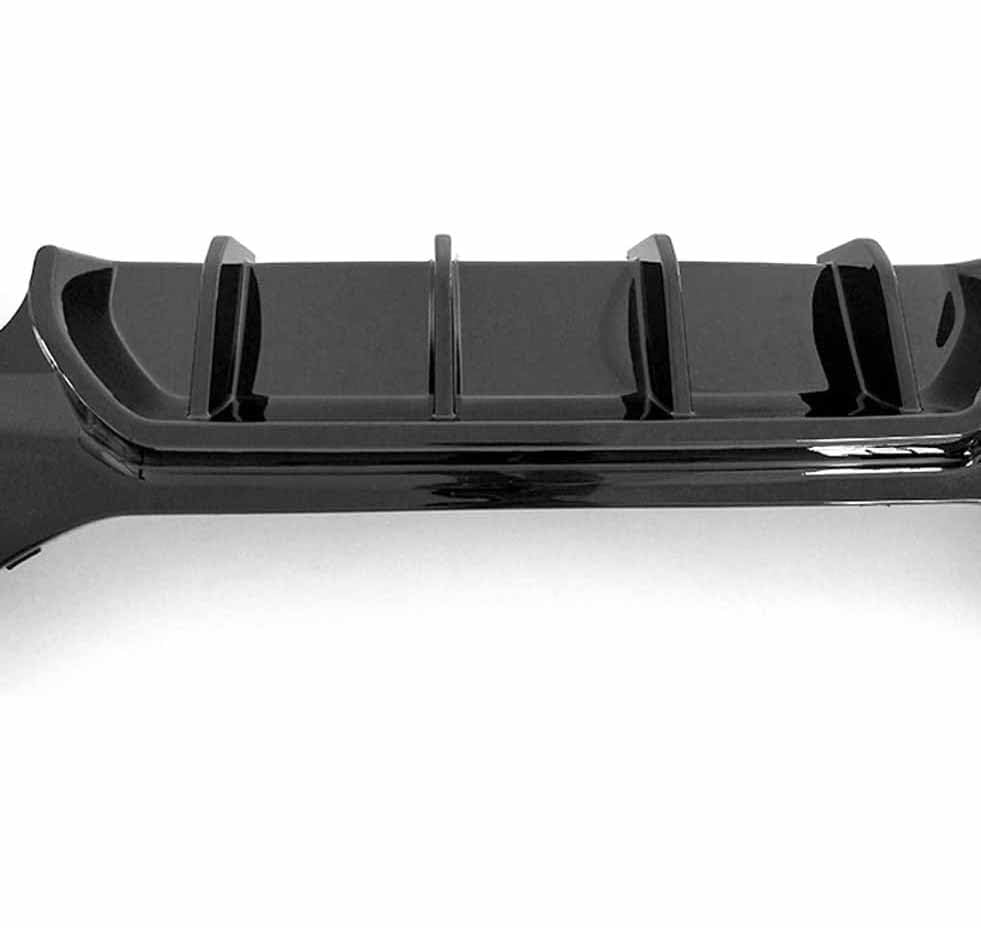 Auto Diffusore Paraurti Posteriore per B-MW 1 Series F20 2015-2020, ABS Paraurti Posteriore Diffusore Labbro Inferiore Spoiler Splitter Copertura Kit Corpo