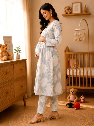 Image of RITIJYA Cotton Cord Set for Women