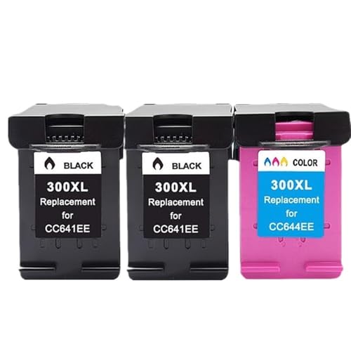 Cartouche d'encre 300XL multipack 2 noir 1 couleur pour imprimante HP Deskjet D1660 F2420