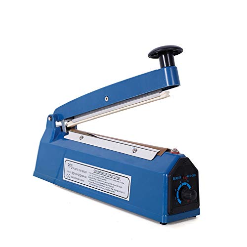 8" PFS-200Hand Impulse Sealer Heat Seal Plastic Poly Bag Closer