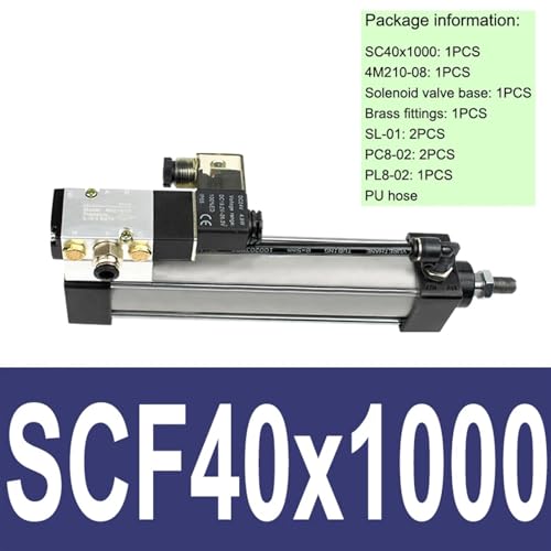 Électrovanne pneumatique SC : résolvez les pertes de pression du cylindre 40mm - 2
