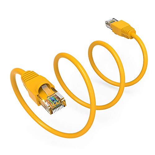 Cable Ethernet Cat 6 UTP amarillo 35 pies pack 20 miniatura 3