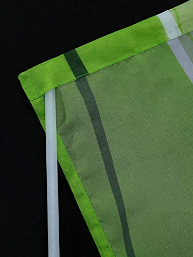 Cortinas traslúcidas de gasa para ventanas modernas con patrón de ondas chic 6