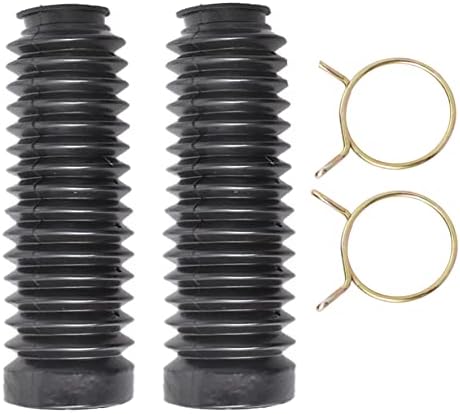 Blue Shock Boot 2pcs Rubber Front Fork Shock Boot Damper