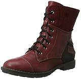  s.Oliver 55201 Combat Boots, Rot (Dark Red), 37 EU