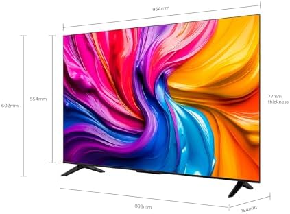 iFFALCON 43S55 43 İnç Smart TV 4K FHD HDR 10 Gaming Google TV, Dolby Audio, Oyun Modu, İnce Tasarımlı Çoklu Göz Koruma (2026 Model) - Görsel 3
