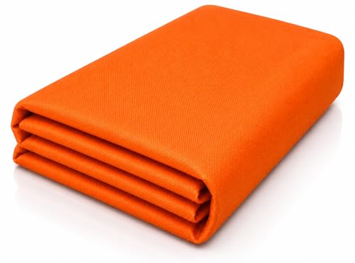Image of Non-Woven Fabric 90 GSM | 63 Inch (160 cm) Width | 5 Meter Length | Multipurpose Fabric for Bag Making, Lining, Craft & Home Utility | Durable, Easy to Clean & Reusable | Orange