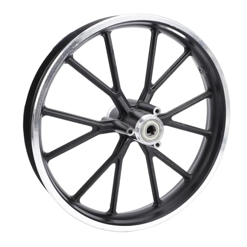 Yctze 2.50-10 Dirt Bike 10 Pouces Moyeu de Roue Jante en Alliage D'aluminium pour Mini Vélo de Poche Vélo électrique 49-50ml Dirt Bike (roue arrière)