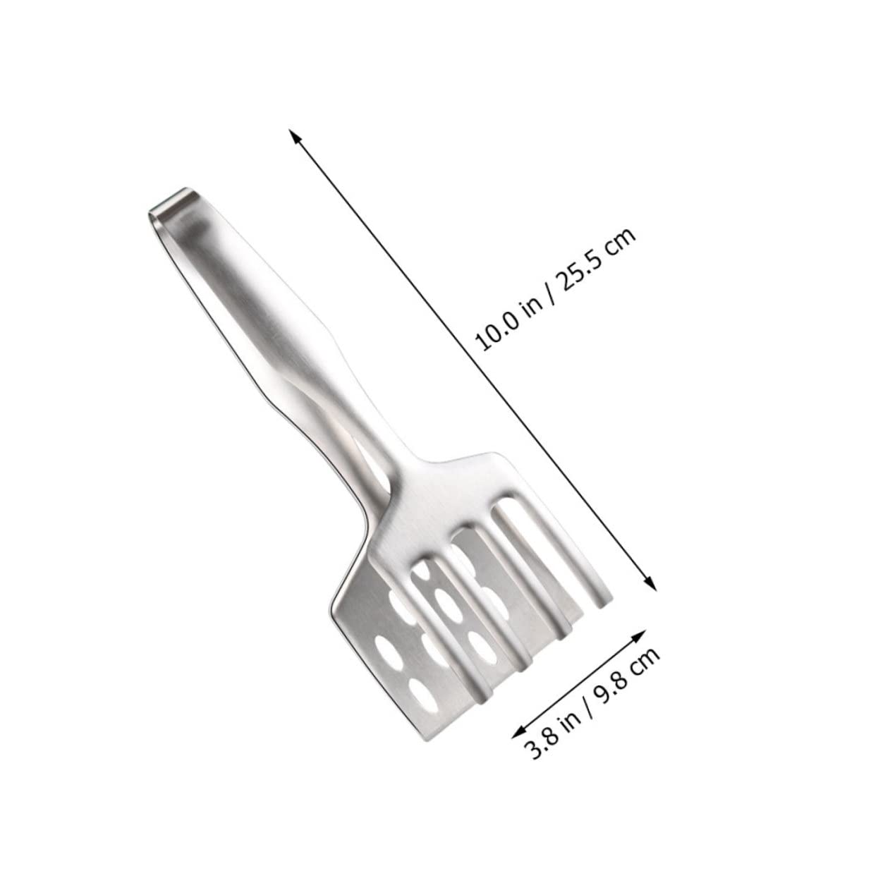 KONTONTY 1Pc Food Clip Tongs Versatile Barbecue Clamp for Frying Fish and Serving Steak Ergonomic Design for Kitchen and Outdoor Use Durable Easy to Carry