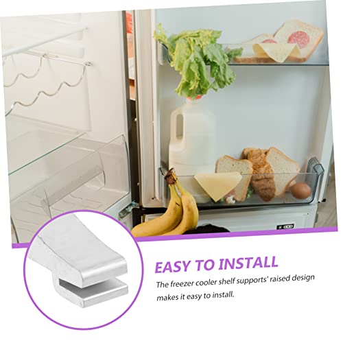 HOOTNEE 8 Peças De Prateleiras Dobráveis ​​Para Geladeira Comercial Prateleiras Dobráveis ​​Clipes D