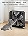 Pelonis Box Fan 20 Inch – Adjustable 3 Speeds For the Perfect Noise Level for Sleeping – 4 Blade Technology Provides Powerful Airflow to Beat the Heat – Sleek Design, Lightweight, Durable, Black