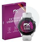 atFoliX Glasfolie kompatibel mit Garmin Forerunner 945 LTE Panzerfolie, 9H Hybrid-Glass FX Schutzpanzer Folie