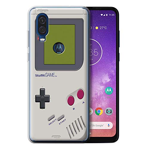 eSwish Gel TPU Phone Case/Cover for Motorola One Vision 2019 / Nintendo Game