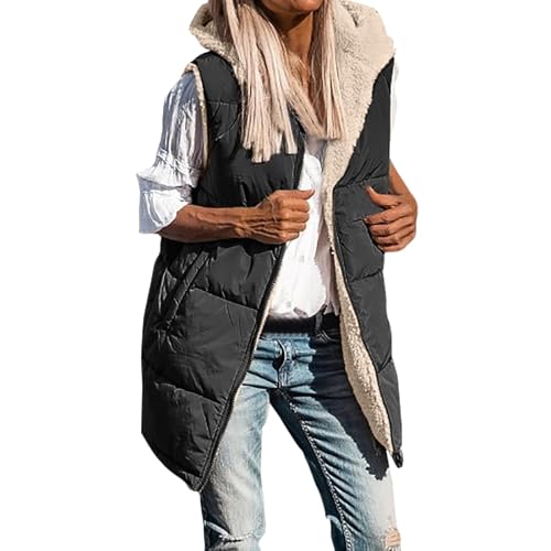 Gilet long femme pour vos balades d'automne en polaire