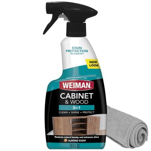 Weiman Cabinet & Wood Clean & Shine Spray - Furniture, Kitch...