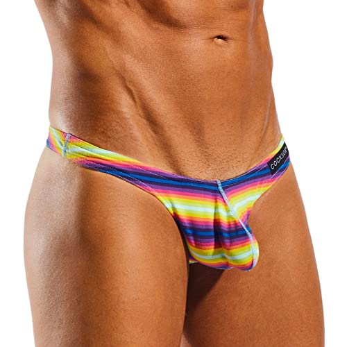 Men's Enhancing Pouch Thong CX05 (Large, Trance)3