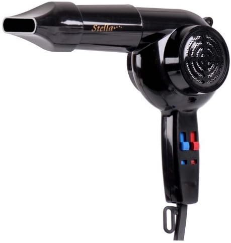 Stella 4salon 1875 Watt Easy Dryer Black #9977