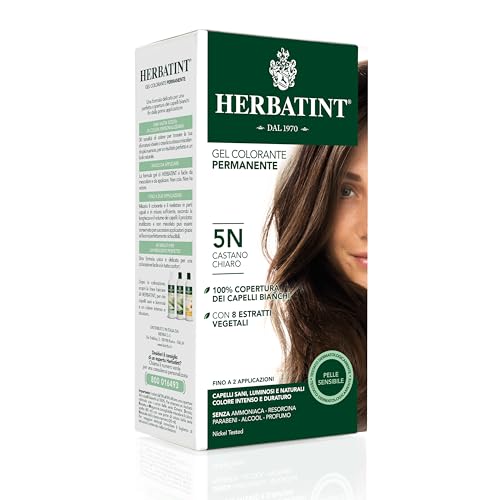 Herbatint Gel Colorante Permanente per Capelli 5N...