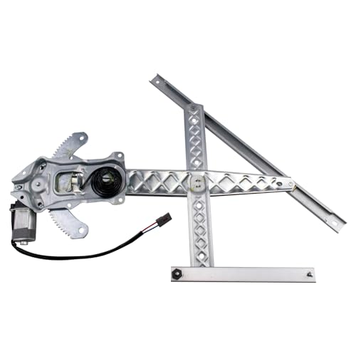 Image of TRQ Front Right Power Window Regulator & Motor Assembly Passenger Side Compatible with 2001-2003 Ford F-150 2002 Lincoln Blackwood