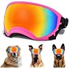 Large Dog Sunglasses, Dog Goggles with Adjustable Strap UV Protection Winproof Dog Puppy Sunglasses, Suitable for Medium-Large Dog Pet Glasses, Dogs Eyes Protection