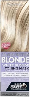 Knight & Wilson Colour-Freedom Blonde Anti-Yellow Toner Mask, Semi Permanent Conditioning Treatment, Neutralises Yellow an...