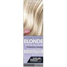 Knight & Wilson Color-Freedom Blonde Anti-Yellow Toner Mask Semi Permanent Nourishing Neutralises Yellow and Brass Tones for Naturally Light Bleached Gray and Dyed Hair 150 ml