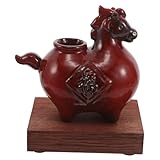 Fabrication artisanale : réalisé avec un émail haute température, ce mini vase à bourgeons en céramique reste brillant et facile à nettoyer, ainsi sa longévité en tant que centre de table ou ornement de table