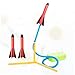 UPKOCH Novelty Launcher Pneumatic Space Rocket Boys and Girls Toys Rocket Shooter Boys and Girls Outdoor Catapult Random