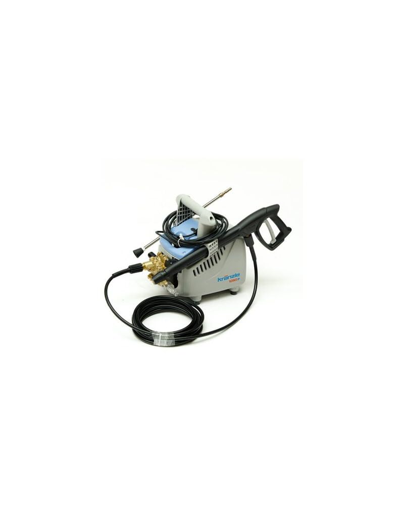 Hidrolimpiadora Kränzle K 1050 P – 130 Bar, 450 l/h, 230V, Motor 2800 RPM, Parada Total, Pistola de Seguridad, Lanza Chorro Plano, Compacta y Profesional para Uso Doméstico