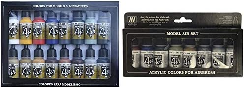 AK Interactive Wargame Series: German Dunkelgelb Acrylic Paint Set  6 Colors 17 - View #3