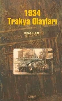 Paperback 1934 Trakya Olaylari [Turkish] Book